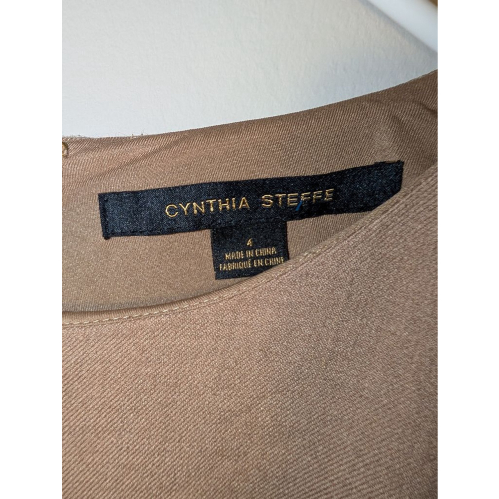 Cynthia Steffe Brown Mini Dress Women's Size 4 - Picture 3 of 5